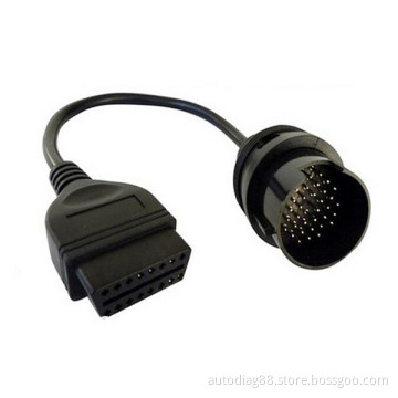 Mercedes Benz 38 Pin to 16 Pin Adapter Cable Benz Obd1 to Obd2 Connector Cables
